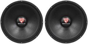 Rockville (2) New RVP15W8 2000 Watt 15" Pro Subwoofers 8 Ohm Raw Sub Woofers