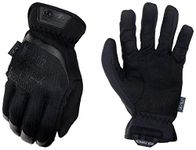 Mechanix Wear: FastFit Tactical Gloves with Elastic Cuff for Secure Fit, Work Gloves with Flexible Grip for Multi-Purpose Use, Durable Touchscreen Capable Safety Gloves for Men (Black, Large)