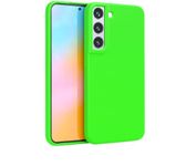 FELONY CASE - Samsung Galaxy S22 Case - Stylish Neon Green Silicone Phone Cover - Wireless Charging Compatible, 360° Shockproof Protective Cases for Samsung Galaxy S22