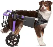 Virbraroo Large Dog Wheelchair for Back Legs, Dog Wheelchair