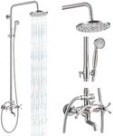 gotonovo Shower Faucet Set Exposed 