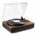 Fenton Bluetooth Turntable RP162 – Record Player with Bluetooth Output, Connects to Speaker, Vinyl Player with Bluetooth Out, Stylish Turntable | Record Player that Connects to Bluetooth Speaker