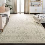 Safavieh Adirondack Collection ADR109V Oriental Distressed Area Rug, 8' x 10', Ivory/Sage, Ivory/ Sage