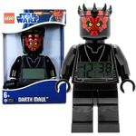 Lego Year 2012 Star Wars Movie Series 8 Inch Tall Figure Alarm Clock Set# 9005596 - Darth Maul with Moving Arms and Legs Plus Backlight Display