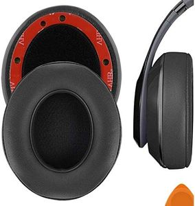 Geekria PRO Extra Thick Replacement Ear Pads for Beats Studio 3, Studio 3.0 Wireless (A1914) Headphones Ear Cushions, Headset Earpads, Ear Cups Cover Repair Parts (Shadow Gray)