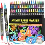 54 Colors Acrylic Paint Pens Marker