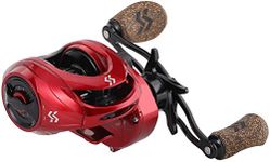 Sougayilang Baitcasting Fishing Reel 8:1 Gear Ratio with Magnetic Brake System 9+1 Ball Bearing Anti-Corrosion Baitcaster Reel Links