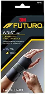 Futuro Energizing Wrist Support 48403EN Left Hand, Large/Extra-Large