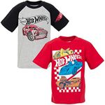 Hot Wheels Mattel ss tee 3T Gray/Re