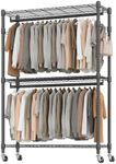 BATHWA Heavy Duty Garment Rack on W