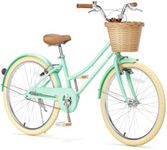 Glaf 12 14 16 18 20 24 Inch Girls Bike for 2-15 Years Old (Green, 24 Inch)