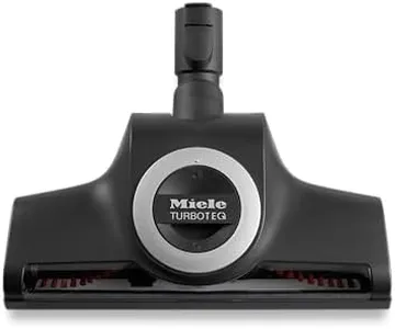 Miele STB 305-3 TurboTeQ Floorhead, Vacuum Cleaner Head Attachment for Short-Pile Carpets, Ideal for Pet Owners, Black