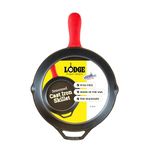 Lodge L10SK3ASHH41B Cast Iron Skillet, Pre-Seasoned, 12-inch by Lodge