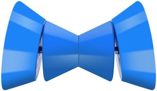 JFATXTT 4" Boat Trailer Roller Bow Stop with 1/2" Shaft Bow Stop for Boat Trailers Blue Bow Roller.
