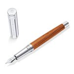 STAEDTLER Initium Lignum Fountain Pen, wood, plum, M, 9PM121M