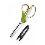 Pinking Shears by Astrowinter - Zig-zag Scissor for Fabric Leather & Paper - Pinking Dressmaking Sewing Scissors AW-046-UK-B