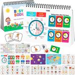 ALEX Art Montessori Preschool Busy Book for Toddlers, Montessori Toys for Toddlers, Autism Sensory Educational Toys, Preschool Learning, Kindergarten Learning Activities