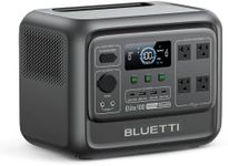 BLUETTI Elite 100 V2 Portable Power Station, 1024Wh LFP Battery Backup w/ 4 1800W AC Ports (3600W Surge), 35% Smaller, Fast Charge and UPS Solar Generator for Camping, Road Trip, Outages, Home Backup