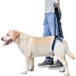 MIGHTYDUTY Dog Lifting Harness for Rear Leg Adjustable Dog Support Slings Pet Aid Assist with Lift Handle for Elderly Sick Injured Disabled Dogs Walk M