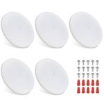 RVZONE 5" RV Lights Interior, RV LED Ceiling Puck Light Dimmable 12 Volt LED Lights, 12V RV Puck Lights Led 4.5W Milky Frosted RV Ceiling Dome Light for Camper Van Trailer Boat
