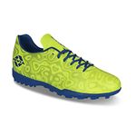 Nivia Carbonite 5.0 Turf Football Shoes for Mens (Sulfhur Green) UK-11