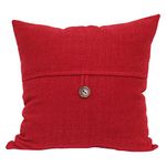 Brentwood Originals Stafford Pillow, 18" x 18", Red