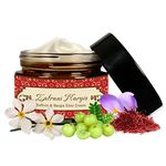 Herbs & Greens Zafrani Nargis Natural Vitamin C Saffron & Nargis Anti Aging Elixir Cream, | Glowing & Radiant Skin | Ayurvedic Day & Night Face Cream Moisturizer For Woman & Men | All Skin | 50gm