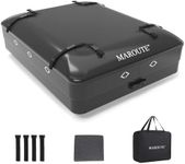 IDEALHOUSE 2024 New Rooftop Cargo Carrier Bag – 15 Cu Ft Heavy-Duty Robust Waterproof & Durable Storage Bag, Universal Fit with 8 Door Hooks