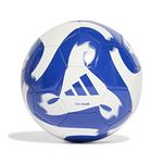 adidas Unisex Ball (Machine-Stitched) Tiro Club Football, White/Team Royal Blue, HZ4168, 3