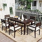 Merax Outdoor Dining Set for 6 Pers