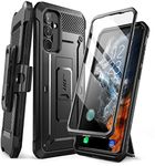 SUPCASE Unicorn Beetle Pro for Samsung Galaxy A54 Case with Stand [Built-in Screen Protector][Military-Grade Protection] 360 Full-Body Rugged Holster & Kickstand Phone Case for Galaxy A54 5G, Black