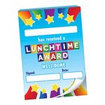 60 Lunchtime Award Childrens Pupils Teachers School Certificates Notes Home Quick Reward Note Praisepad A6 Primary Teaching Services