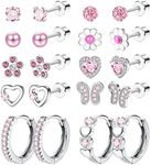 SAILIMUE 10 Pairs Hypoallergenic Sc