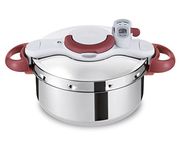 Tefal P4620733 Clipso Minut Perfect Pressure Cooker, Stainless Steel, 6 Litre