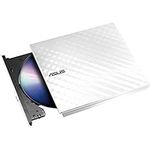 Asus Computer International Direct External Slim White 8X DVD-Rw Optical Drive SDRW-08D2S-U/withG/ACI/AS