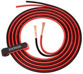 12 AWG Wire, SHONSIN 12 Gauge Silicone Wire 100% Copper【12ft Red & 12ft Black Separated】Ultra Flexible High Temp 392℉/200℃ 12AWG Stranded Wire 680 Strands 0.08mm OFC Automotive Wire 600V