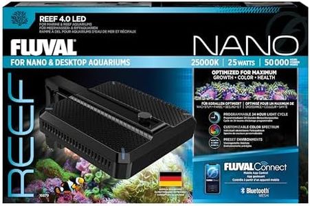 Fluval Nano Reef 4.0 LED w/BT Mesh Marine Aquarium Lampshade 25W