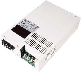 110V36A 4000W SMPS CE Certified Adjustable AC-DC Power Supply with 0-5V/0-10V PLC/PMW Signal Control, 110V36A Transformer for Motor/Battery/Solar/Industrial Control