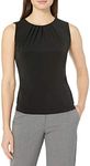 Calvin Klein Women's Pleat Neck Sle