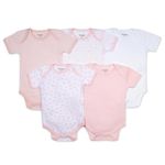 Burt's Bees Baby Unisex Baby Bodysuits, Short & Long Sleeve One-Pieces, 100% Organic Cotton