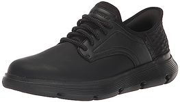 Skechers Men's Hands-Free Slip-ins Garza GERVIN Sneaker, Black, 9 UK