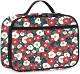 rickyh style Lunch Box with Padded Liner, Spacious Insulated Lunch Bag Durable Thermal Lunch Cooler Pack with Strap for Men Women Boys Girls Adults School Sports Beach Picnic Work Camp,2 Pocket