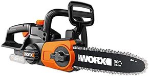 WORX WG322E.9 18V (20V MAX) 25cm Cordless Compact Chainsaw - (Tool Only - Battery & Charger Sold Separately), Black