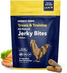 Honest Paws Dog Jerky Treats - All-Natural Jerky Dog Treats for Training Pets - Human Grade Bites - Real USA Chicken