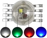 (Pack of 20) 12W RGBW 4IN1 Led Beads, Led Chip, Led Lamp Bulb for LED Stage Lights