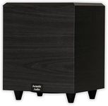 Acoustic Audio PSW-6 Down Firing Powered Subwoofer, Black