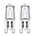 GMY G9 Halogen Oven Bulb 40W 230V 300℃ Heat Tolerant for Neff/AEG/Smeg/Zanussi/Bosch/Oven Light Bulb 2 Pack