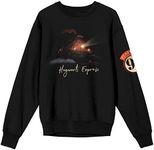 Harry Potter Hogwarts Express Women's Black Crew Neck Sweatshirt-Medium