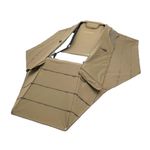 ALPS OutdoorZ Zero-Gravity Layout Blind - Advanced Hunting Blind in Tan, with Flared Fabric, Heavy-Duty Stakes, Padded Seat & Headrest, Gear Pockets, and Backpack Straps - New