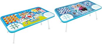 itoys Disney Frozen Multipurpose Foldable Table Ludo Game for Kids (Multicolor) Doraemon Multipurpose Ludo Game Table for Kids (Multicolor)